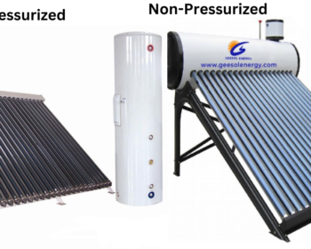 split pressurized vs non-pressurized solar water heater